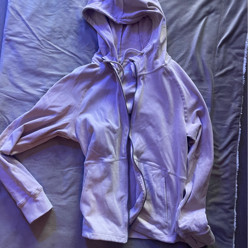 Light pink zip up